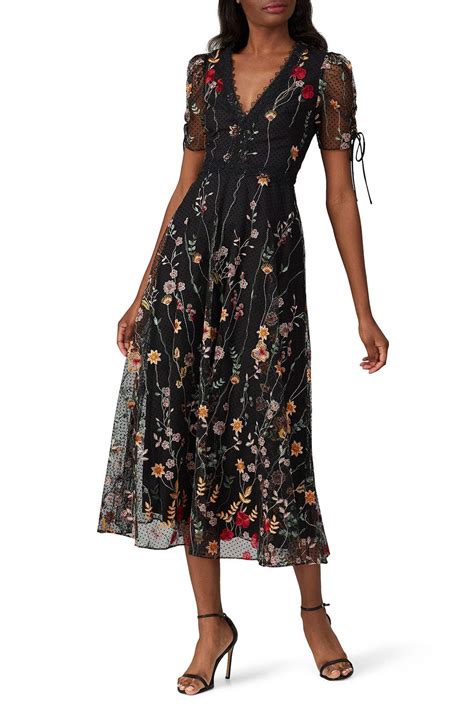 rent the runway floral dress